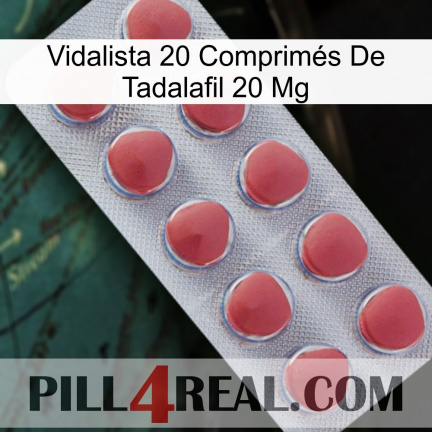 Vidalista 20 Comprimés De Tadalafil 20 Mg 18
